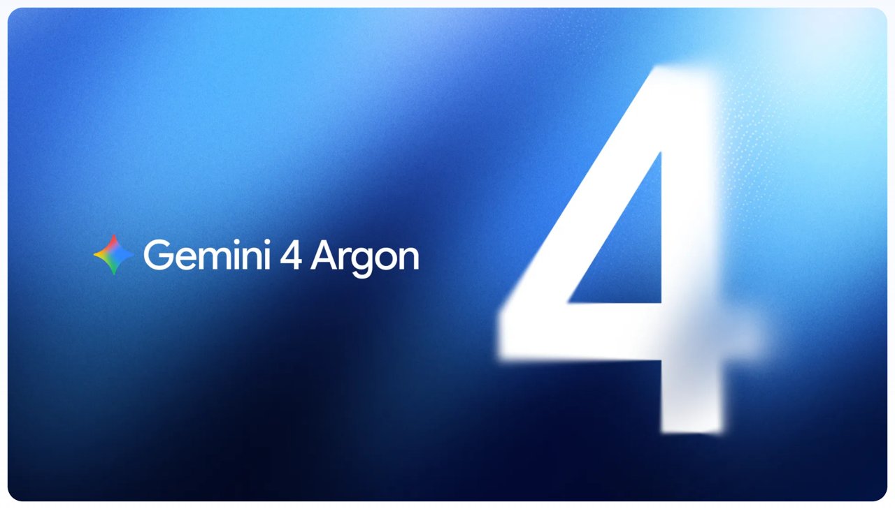 Gemini 4 Argon key art from Google's announcement